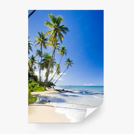 Papier peint rêve tropical au bord de la mer – Wallnifity®