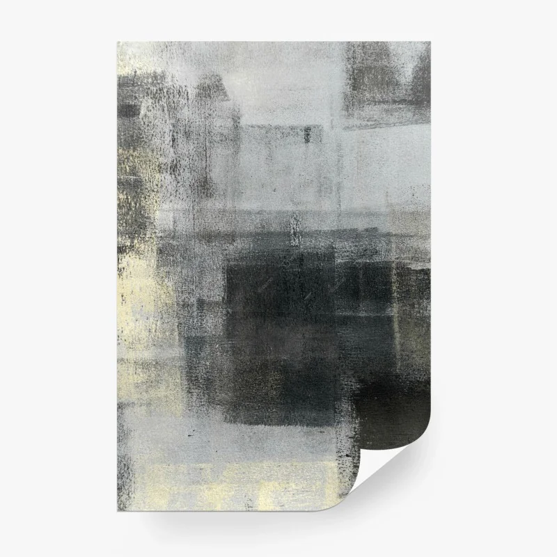 Papier peint abstraction urbaine en nuances de gris – Wallnifity® Papier peint abstraction urbaine en nuances de gris – Wallnifity®