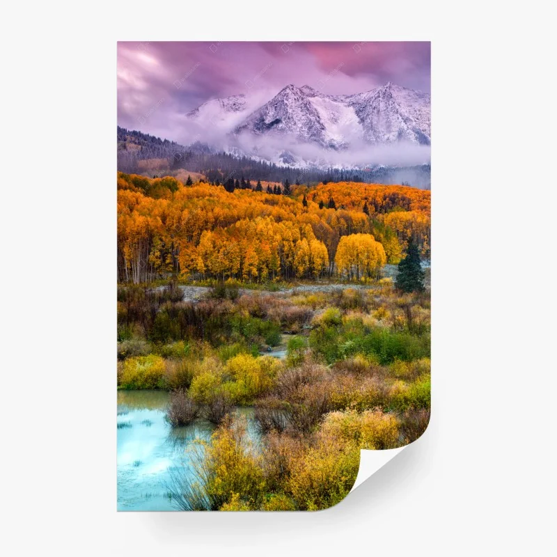 Papier peint lever de soleil rose sur East Beckwith Mountain, Kebler Pass – Wallnifity® Papier peint lever de soleil rose sur East Beckwith Mountain, Kebler Pass – Wallnifity®