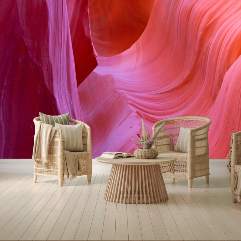 Papier peint courbes lumineuses d'Antelope Canyon – Wallnifity® Papier peint courbes lumineuses d'Antelope Canyon – Wallnifity®
