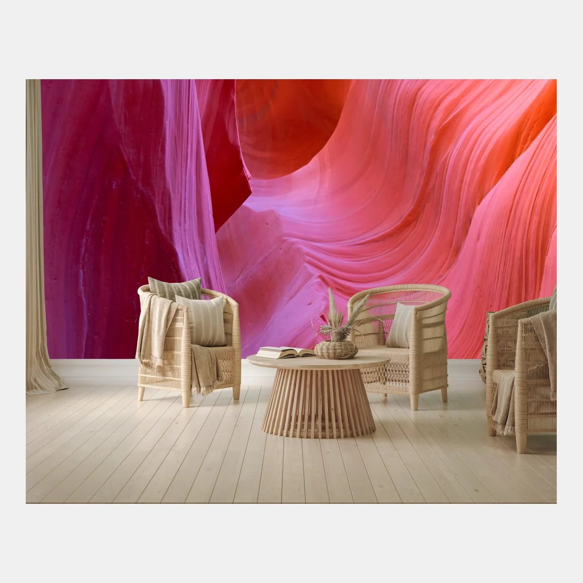 Papier peint courbes lumineuses d'Antelope Canyon – Wallnifity® Papier peint courbes lumineuses d'Antelope Canyon – Wallnifity®