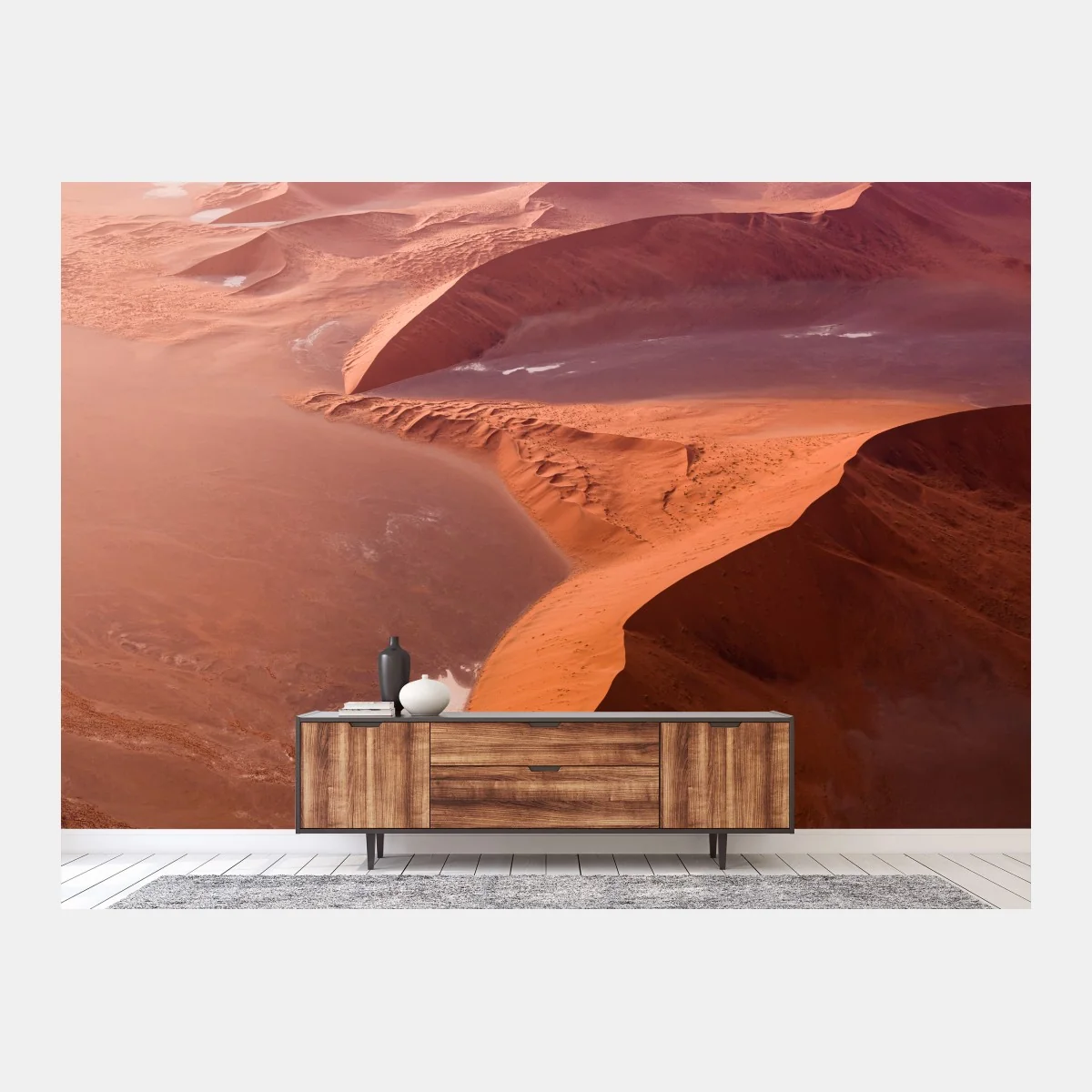 Papier peint dunes sculptées de Sossusvlei, Namibie – Wallnifity® Papier peint dunes sculptées de Sossusvlei, Namibie – Wallnifity®