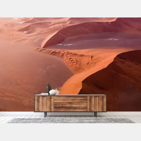 Papier peint dunes sculptées de Sossusvlei, Namibie – Wallnifity®