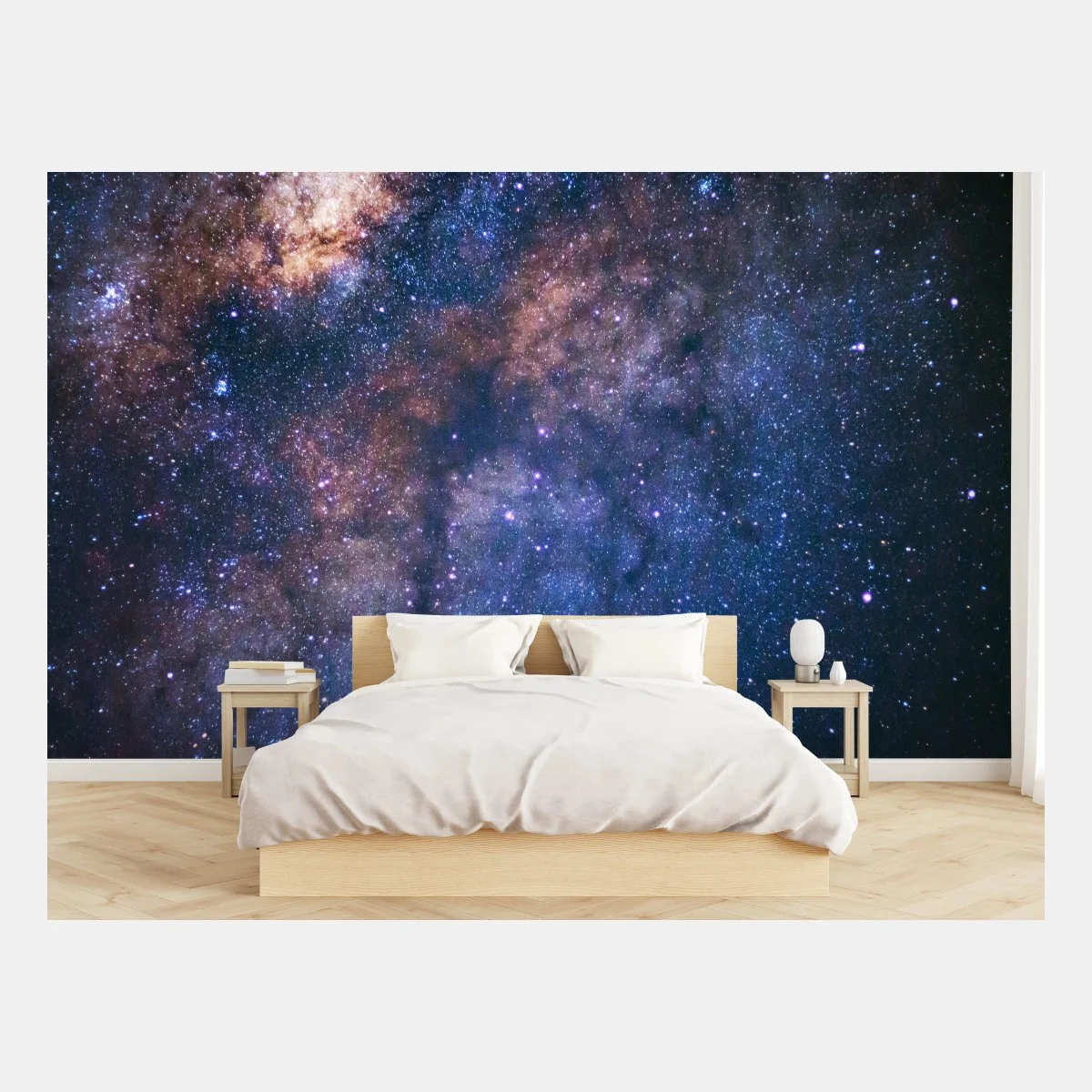 Papier peint cœur de la Voie lactée: ciel étoilé cosmique – Wallnifity® Papier peint cœur de la Voie lactée: ciel étoilé cosmique – Wallnifity®