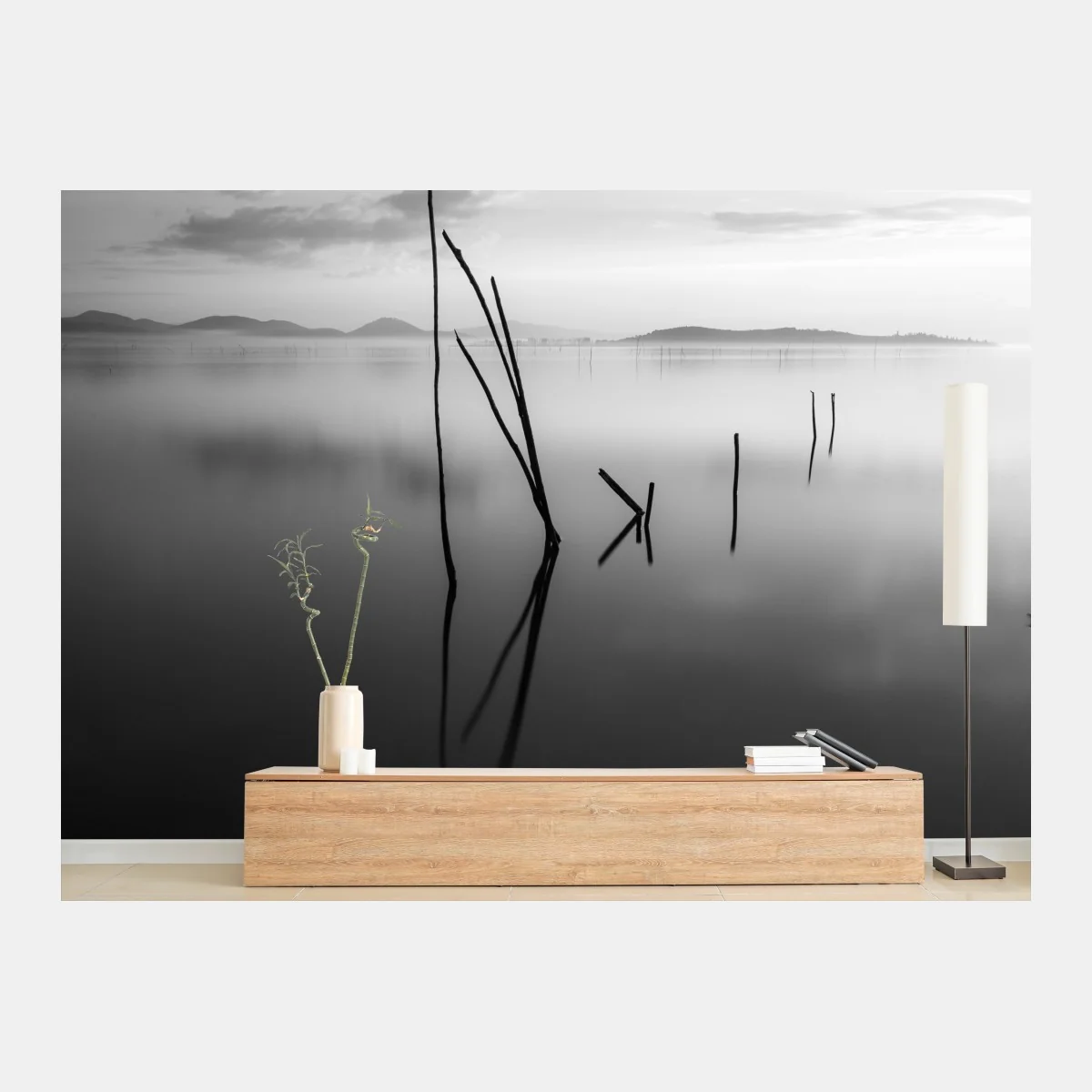 Papier peint silence au bord du lac – Wallnifity® Papier peint silence au bord du lac – Wallnifity®