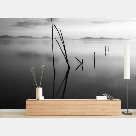 Papier peint silence au bord du lac – Wallnifity®