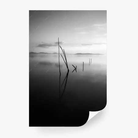 Papier peint silence au bord du lac – Wallnifity®