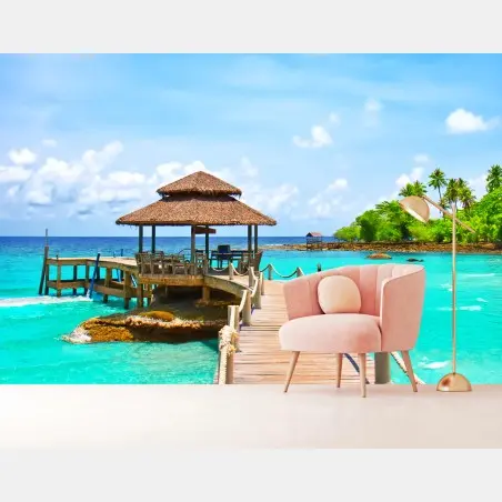 Papier peint escapade tropicale à Koh Kood – Wallnifity®