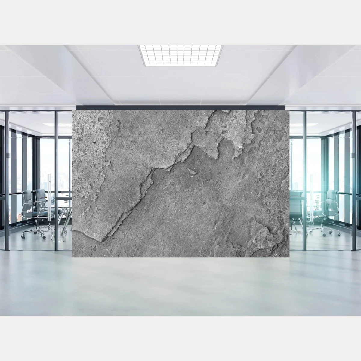 Papier peint texture urbaine de béton fissuré – Wallnifity® Papier peint texture urbaine de béton fissuré – Wallnifity®