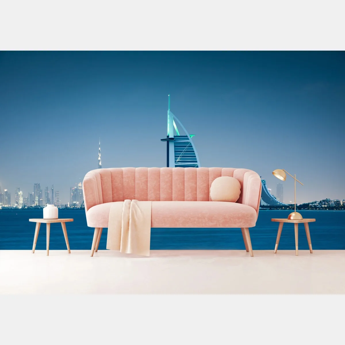 Papier peint horizon marin de Dubaï avec Burj Al Arab – Wallnifity® Papier peint horizon marin de Dubaï avec Burj Al Arab – Wallnifity®