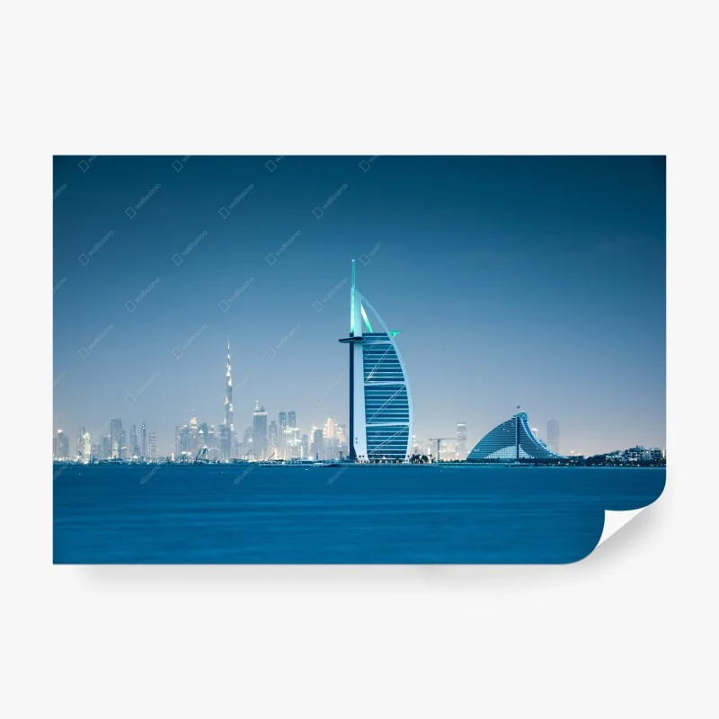 Papier peint horizon marin de Dubaï avec Burj Al Arab – Wallnifity® Papier peint horizon marin de Dubaï avec Burj Al Arab – Wallnifity®