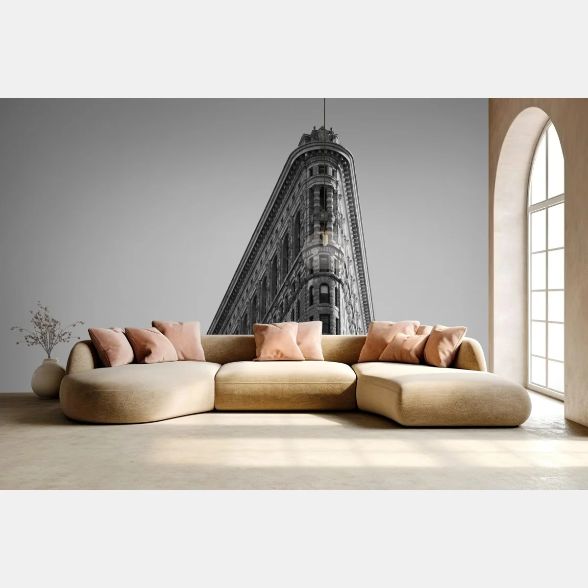 Papier peint décor mural art déco de New York en noir et blanc – Wallnifity® Papier peint décor mural art déco de New York en noir et blanc – Wallnifity®
