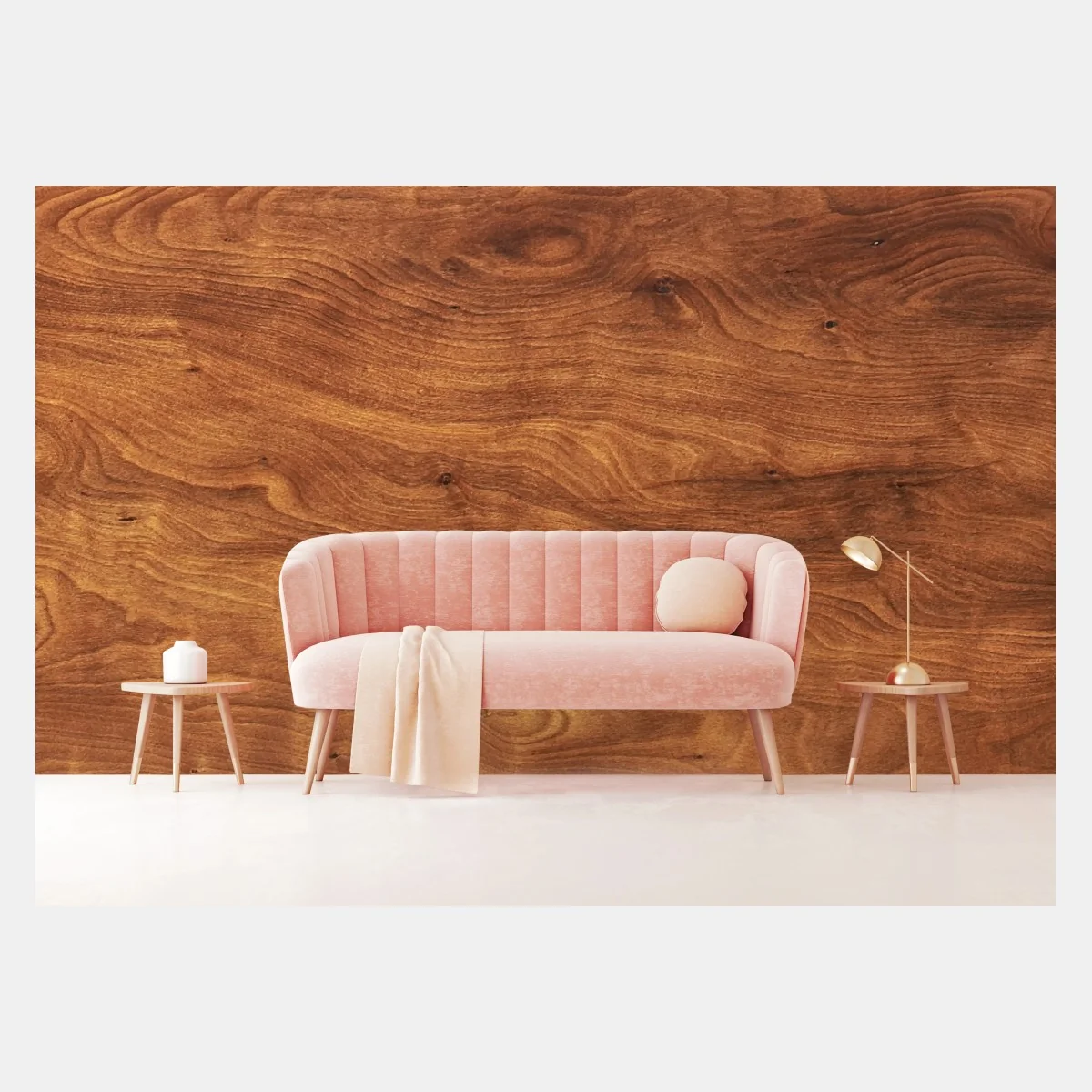 Papier peint texture boisée chaleureuse – Wallnifity® Papier peint texture boisée chaleureuse – Wallnifity®
