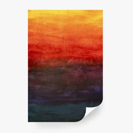 Papier peint coucher de soleil abstrait en dégradé – Wallnifity®