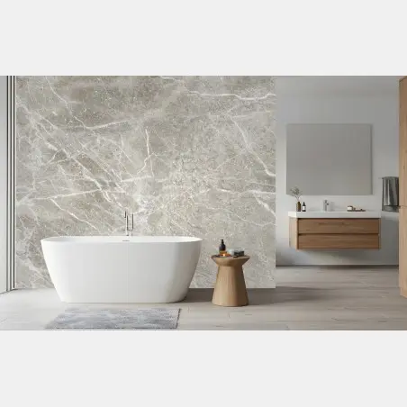 Papier peint marbre gris veiné effet naturel – Wallnifity®