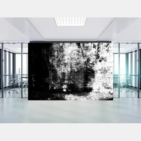 Papier peint texture murale grunge noir et blanc – Wallnifity®