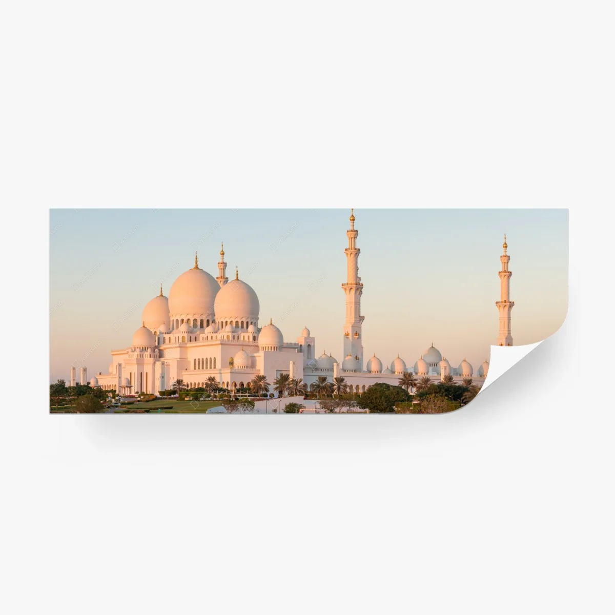 Papier peint panorama de la mosquée Sheikh Zayed à Abu Dhabi – Wallnifity® Papier peint panorama de la mosquée Sheikh Zayed à Abu Dhabi – Wallnifity®