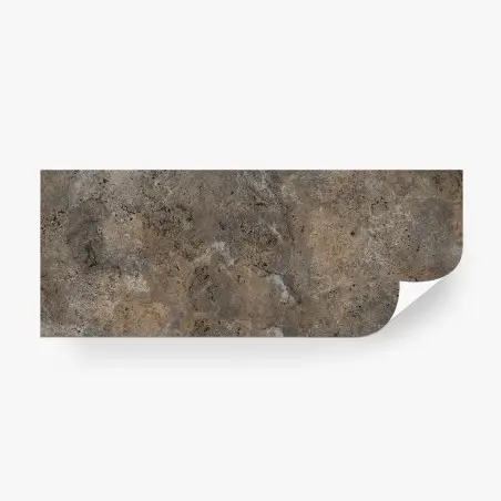 Papier peint texture pierre naturelle travertin gris et brun – Wallnifity®