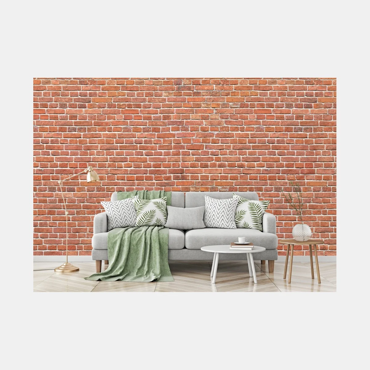 Papier peint mur de briques rouges effet vintage – Wallnifity® Papier peint mur de briques rouges effet vintage – Wallnifity®