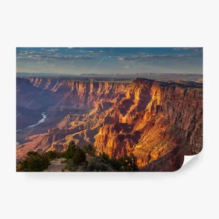 Papier peint coucher de soleil sur le Grand Canyon, Arizona – Wallnifity®