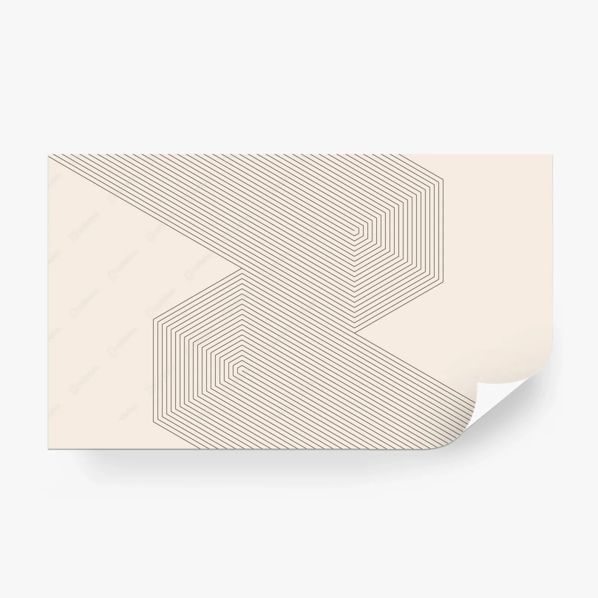 Papier peint composition géométrique minimaliste en lignes beiges – Wallnifity® Papier peint composition géométrique minimaliste en lignes beiges – Wallnifity®