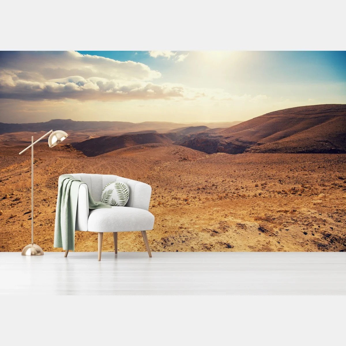 Papier peint paysage désertique au coucher du soleil en Israël – Wallnifity® Papier peint paysage désertique au coucher du soleil en Israël – Wallnifity®
