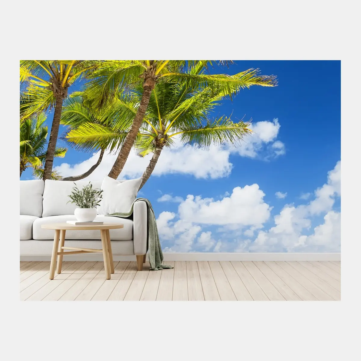 Papier peint paradis tropical à Punta Cana – Wallnifity®