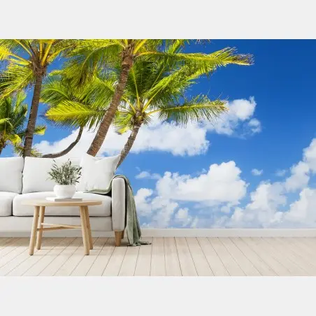 Papier peint paradis tropical à Punta Cana – Wallnifity®
