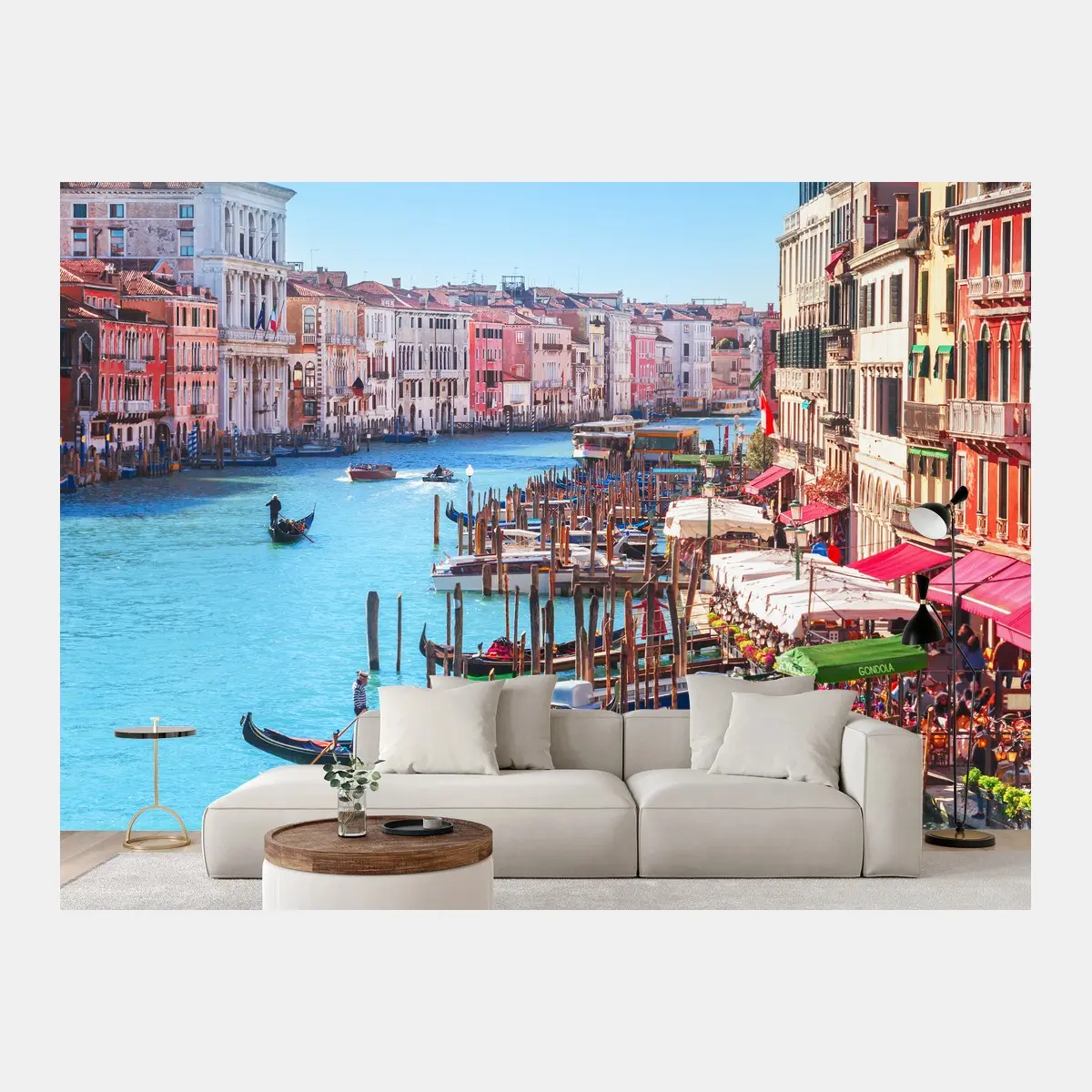 Papier peint Venise, Grand Canal en été – Wallnifity®
