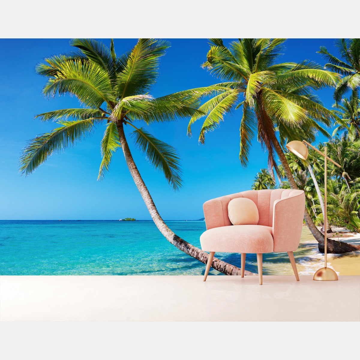 Papier peint paradis tropical à Kood, Thaïlande – Wallnifity®