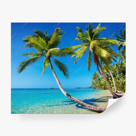 Papier peint paradis tropical à Kood, Thaïlande – Wallnifity®