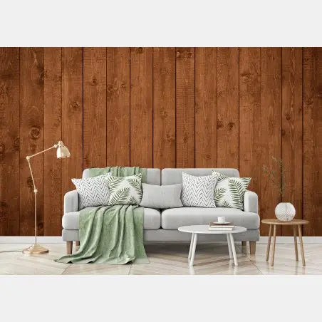 Papier peint fond mural en bois rustique – Wallnifity®