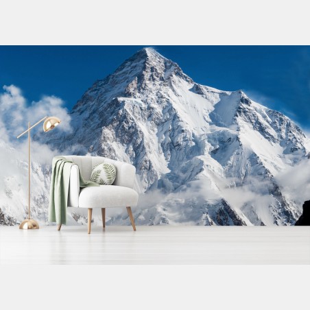 Papier peint sommet enneigé majestueux – Wallnifity®
