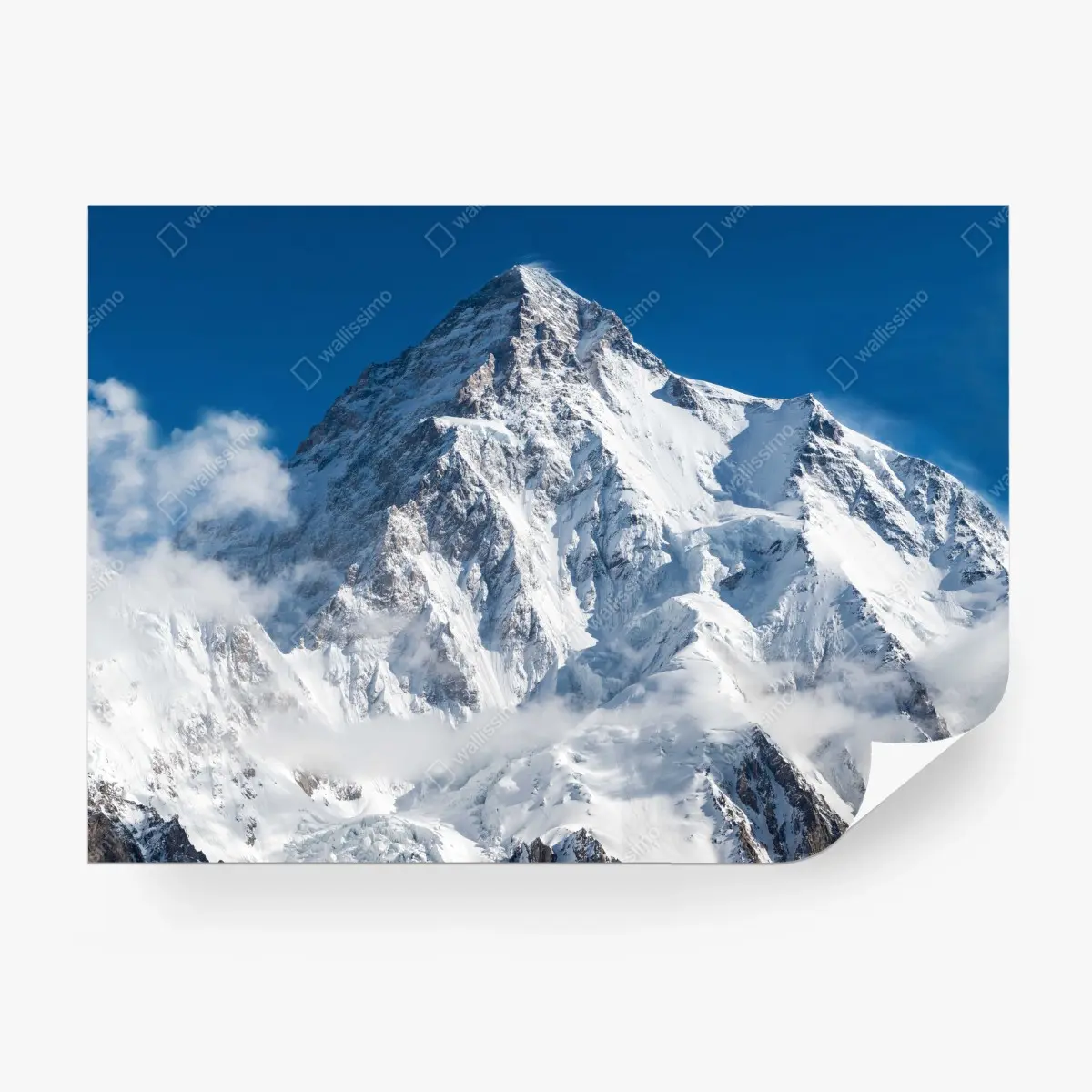 Papier peint sommet enneigé majestueux – Wallnifity®