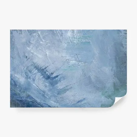 Papier peint texture abstraite aux nuances de bleu – Wallnifity®