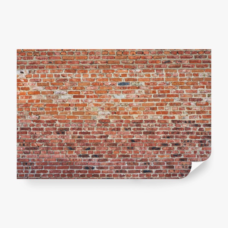Papier peint mur de briques rouges texturé – Wallnifity® Papier peint mur de briques rouges texturé – Wallnifity®