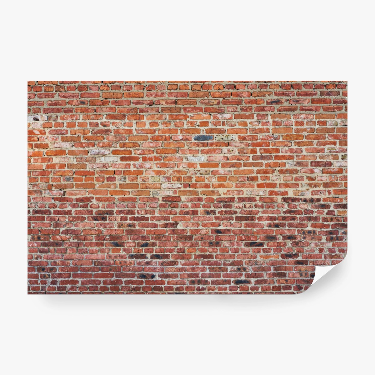 Papier peint mur de briques rouges texturé – Wallnifity® Papier peint mur de briques rouges texturé – Wallnifity®