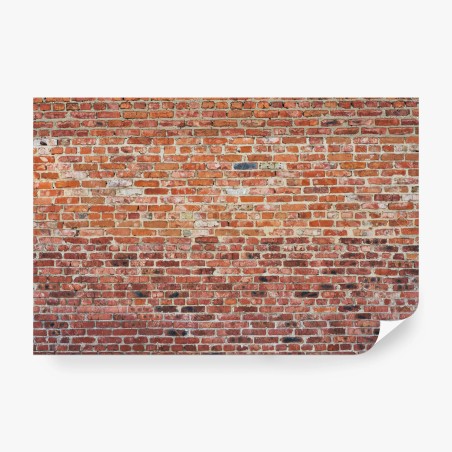 Papier peint mur de briques rouges texturé – Wallnifity®