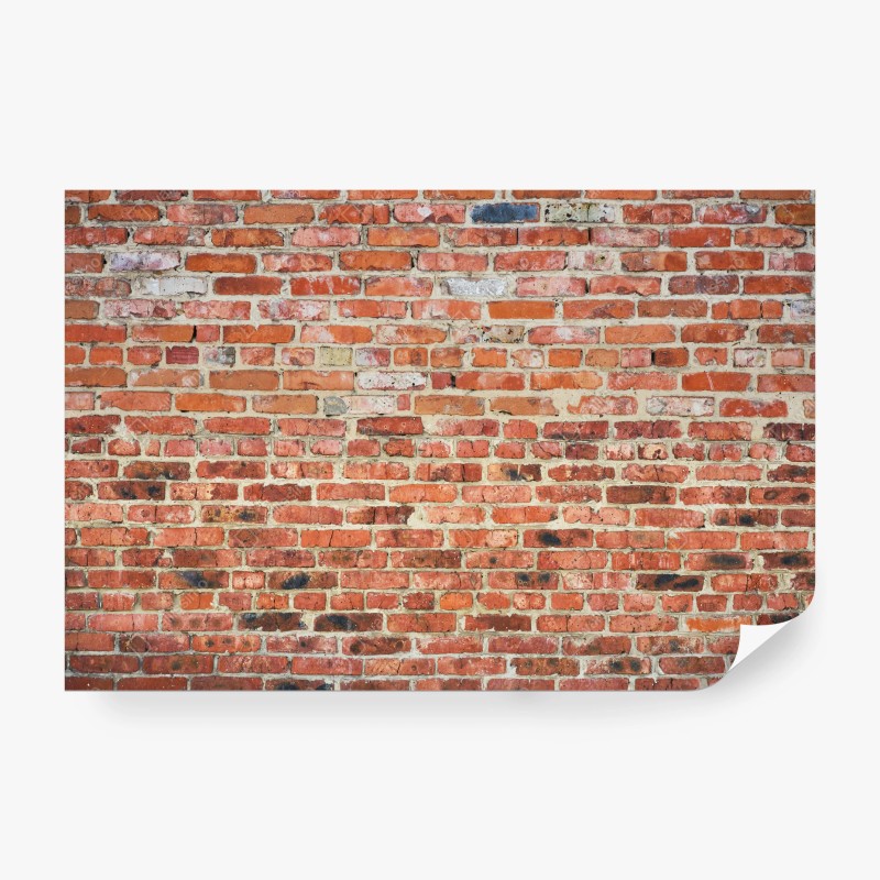Papier peint mur de briques rouges au charme industriel – Wallnifity® Papier peint mur de briques rouges au charme industriel – Wallnifity®