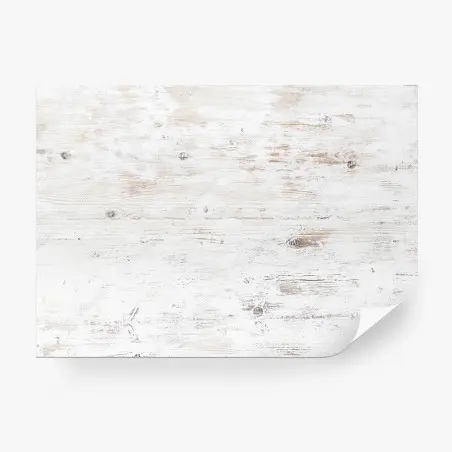 Papier peint fond en bois blanchi patiné – Wallnifity®