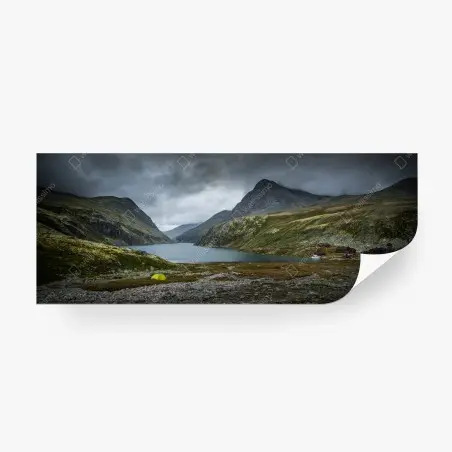 Papier peint calme automnal au lac de Rondane – Wallnifity®