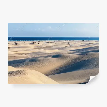 Papier peint DUNES SABLE PLAGE OCEAN SOLEIL POUR SALON – Wallnifity®