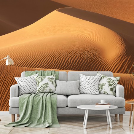 Papier peint DESERT SABLE DUNES MINIMAL OR POUR SALON – Wallnifity®
