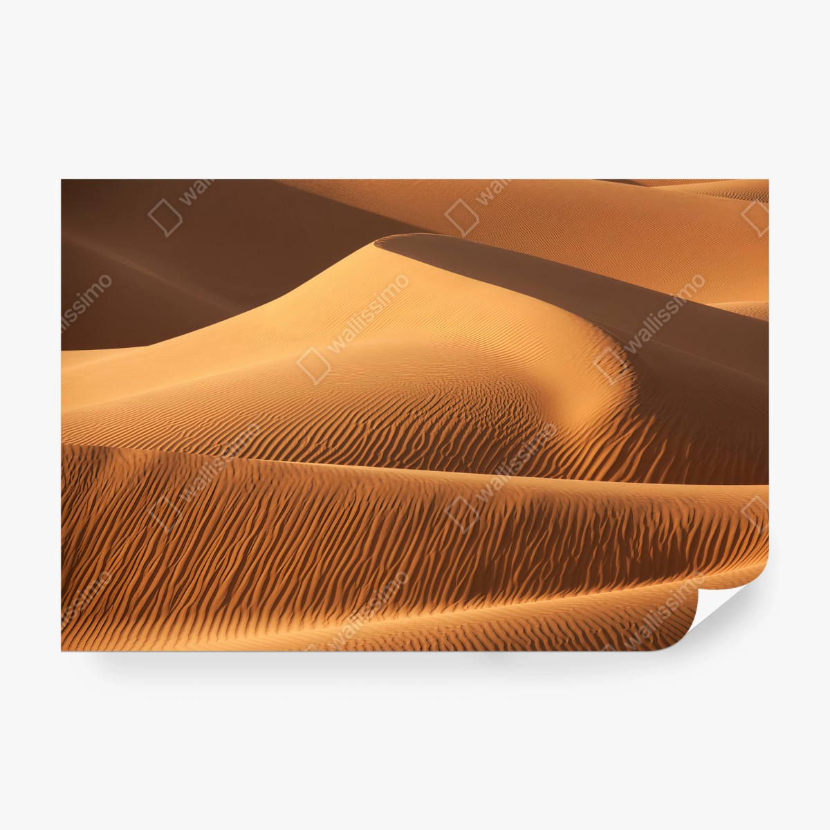 Papier peint DESERT SABLE DUNES MINIMAL OR POUR SALON – Wallnifity®