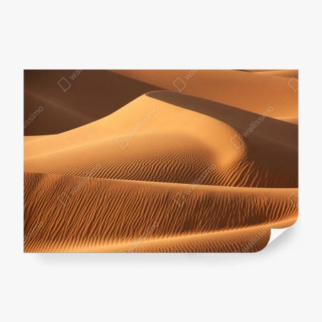 Papier peint DESERT SABLE DUNES MINIMAL OR POUR SALON – Wallnifity®