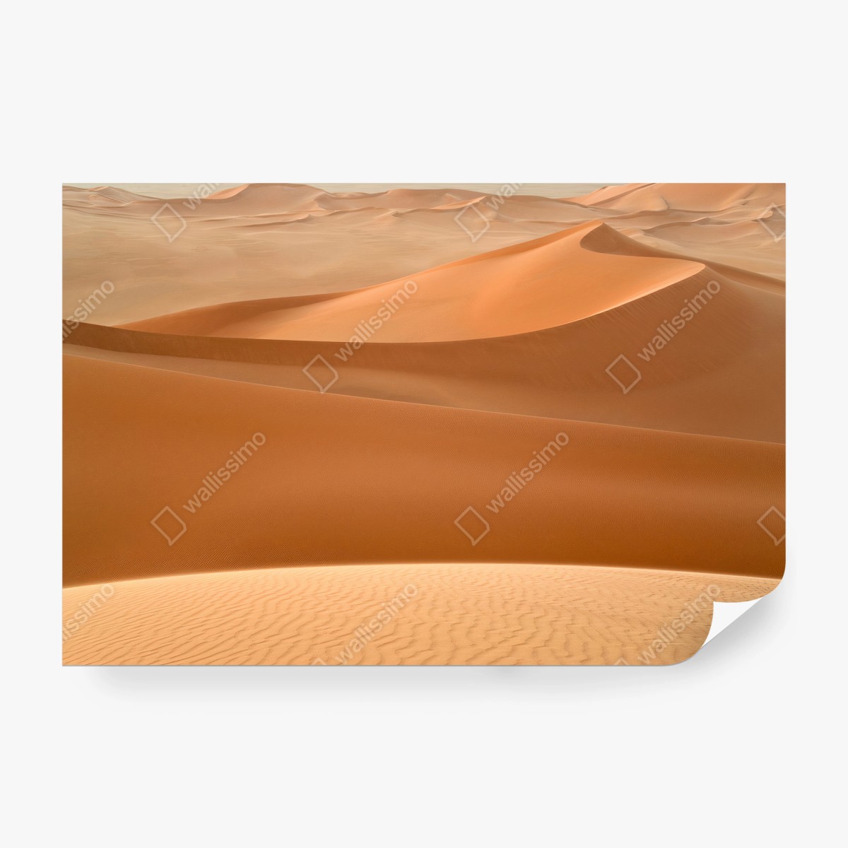 Papier peint DÉSERT SABLE DUNES MINIMAL PAYSAGE POUR SALON – Wallnifity®